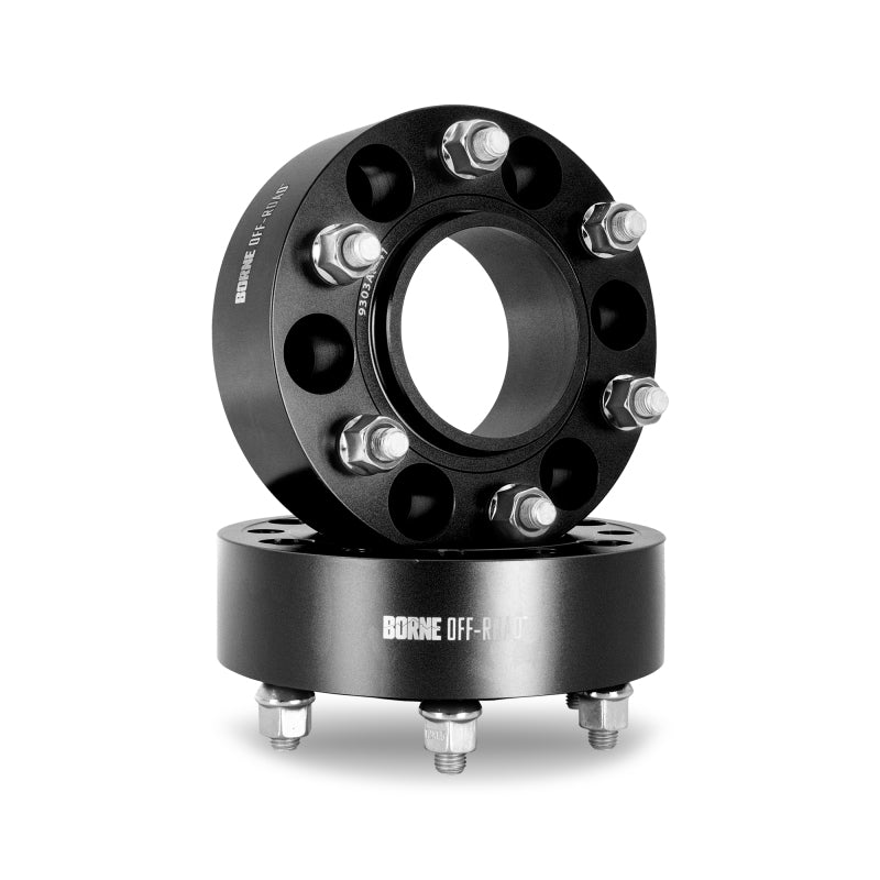 Mishimoto Wheel Spacers - 6x139.7 - 106 - 50mm - M12 - Black