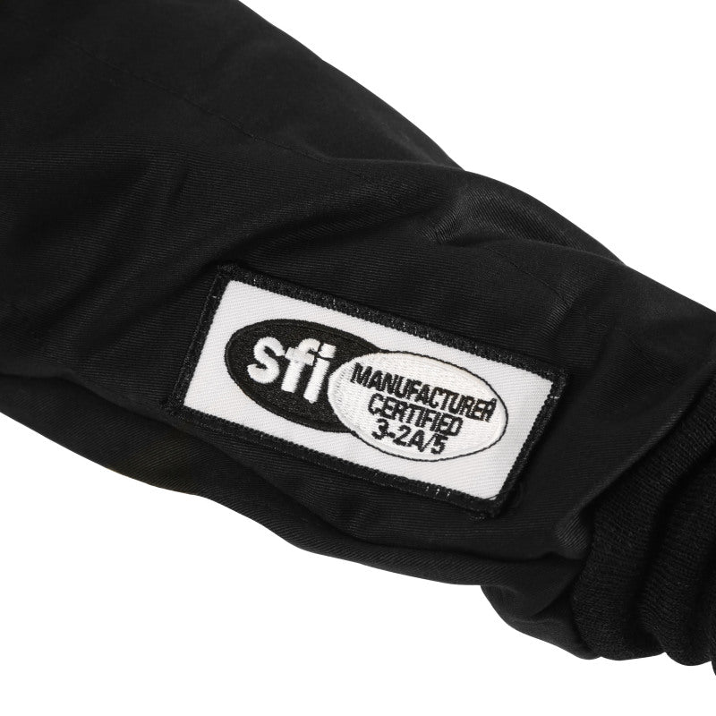 RaceQuip Black SFI-5 Jacket - Large