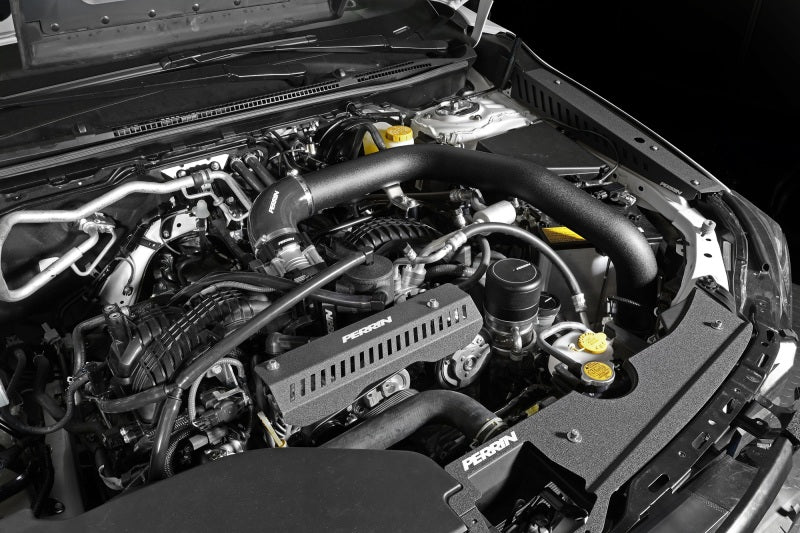 PERRIN 22-26 Subaru WRX Front Mount Intercooler Kit (Black Tubes & Silver Core)
