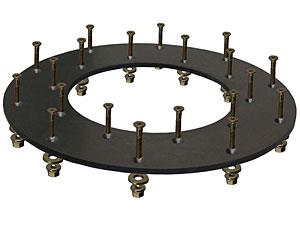 Fidanza 9.5in Friction Kit (18 Holes)