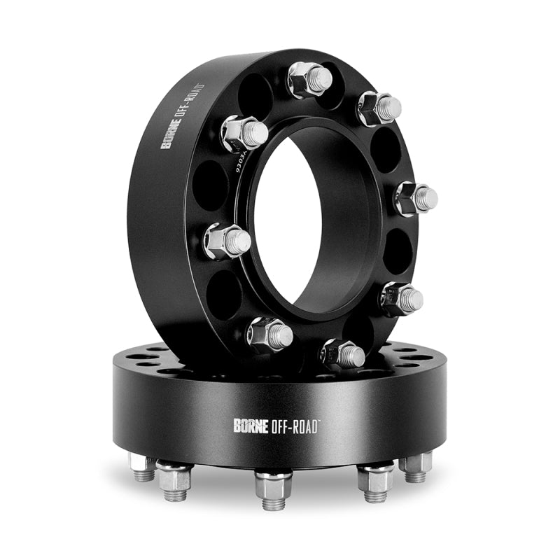 Mishimoto Wheel Spacers - 6x139.7 - 93.1 - 25mm - M12 - Black