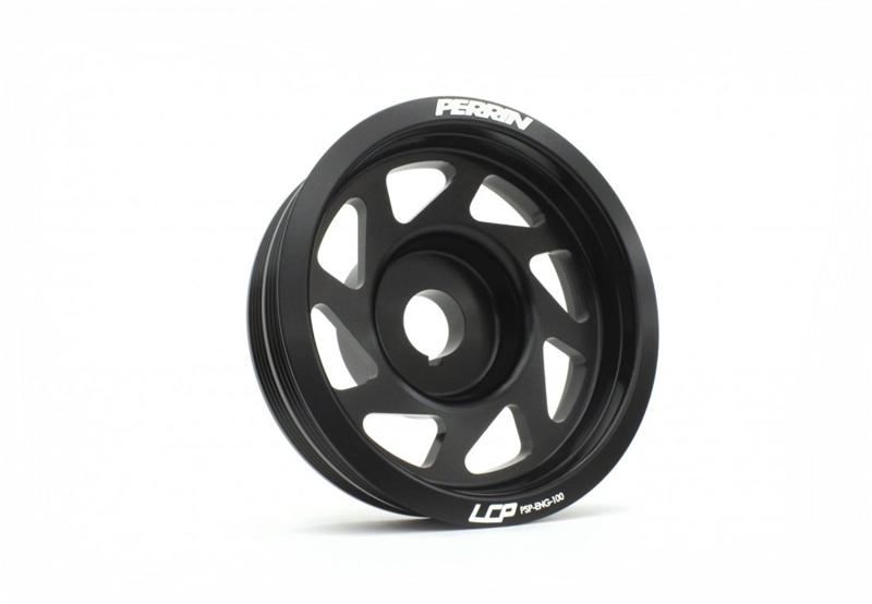 PERRIN 93-14 Subaru Impreza (Incl. 02-14 WRX) / 04-21 STI Lightened Crank Pulley - Black