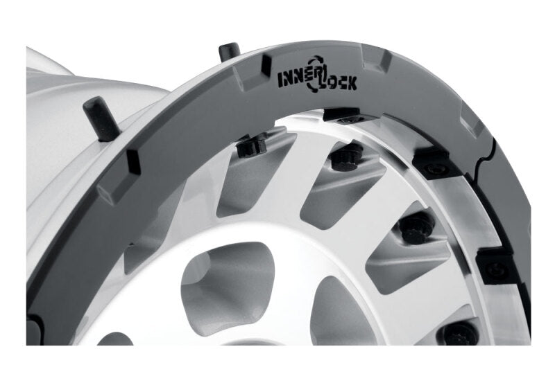 ICON Hammer Pro 17x8.5 / 5x5 / -6mm / 4.5in BS - Silver Machined