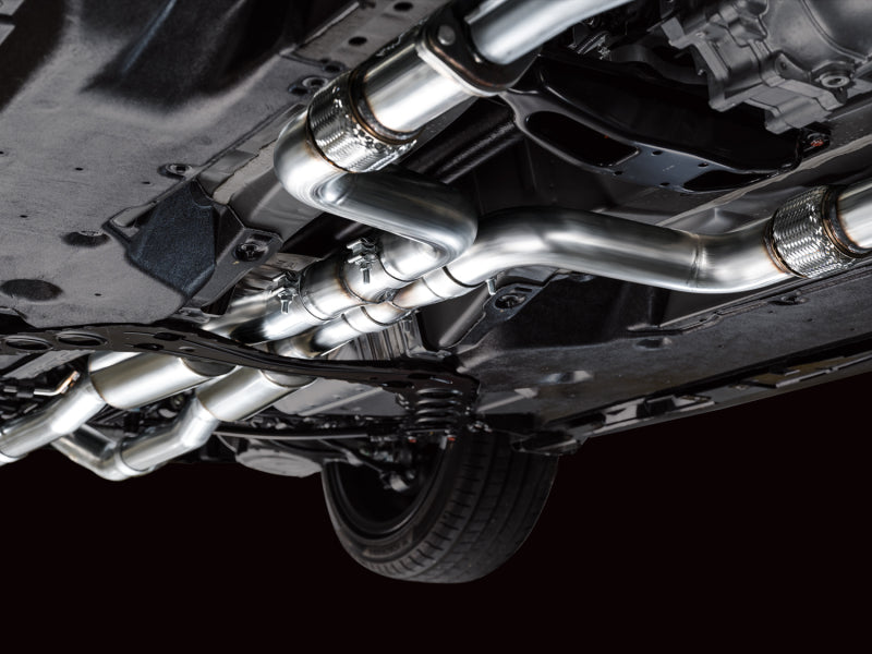 AWE Tuning 2023 Nissan Z RZ34 RWD Touring Edition Cat-Back Exhaust System w/ Chrome Silver Tips