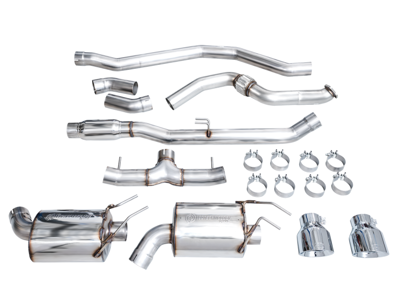 AWE Tuning 22+ Honda Civic Si/Acura Integra Touring Edition Catback Exhaust - Dual Chrome Silver Tip