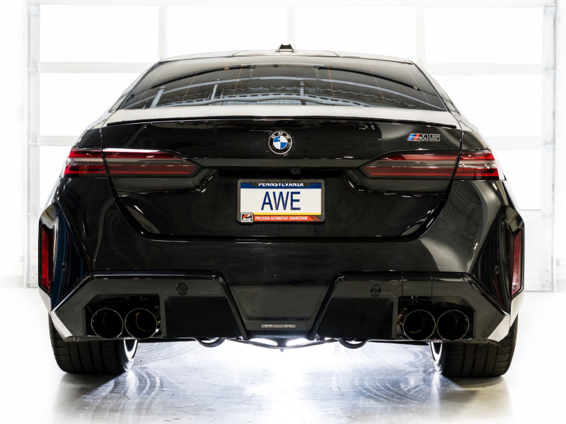 AWE Tuning BMW G90/G99 M5 Touring Edition Cat-Back Exhaust - Diamond Black Tips