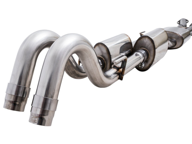 AWE Tuning 2016-2022 Toyota Tacoma 0FG Exhaust with BashGuard - No Tips