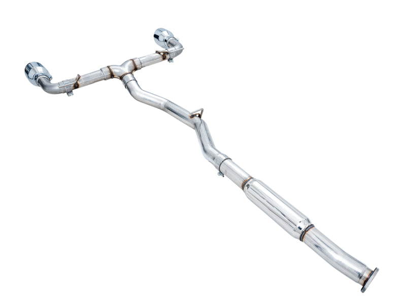 AWE Tuning Subaru BRZ/ Toyota GR86/ Toyota 86 Track Edition Cat-Back Exhaust- Chrome Silver Tips
