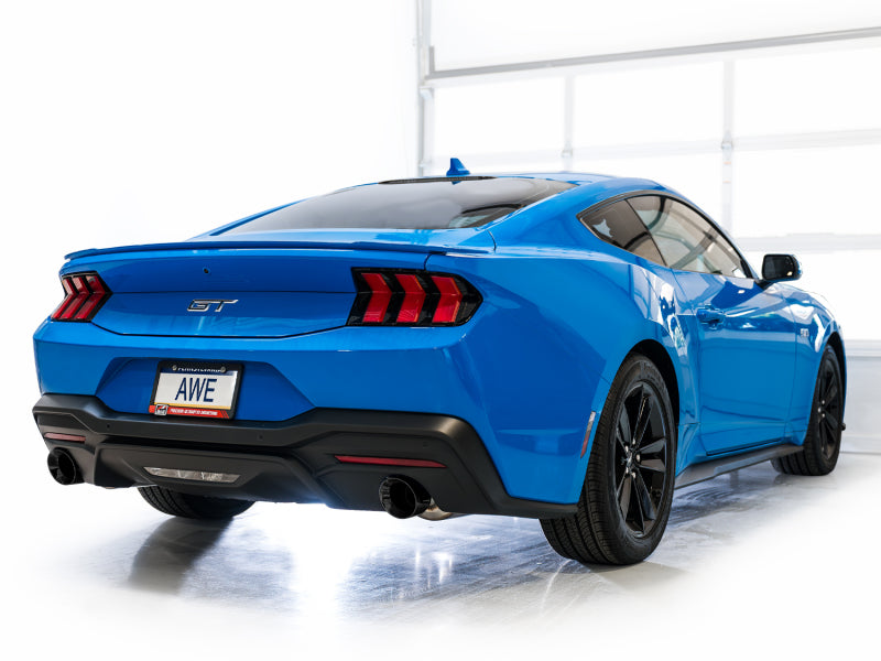 AWE Tuning 2024 Ford Mustang GT Fastback S650 RWD Touring Catback Exhaust w/ Dual Diamond Black Tips