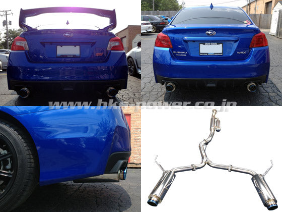 HKS Hi-Power MUFFLER WRX STI/WRX 2015 US