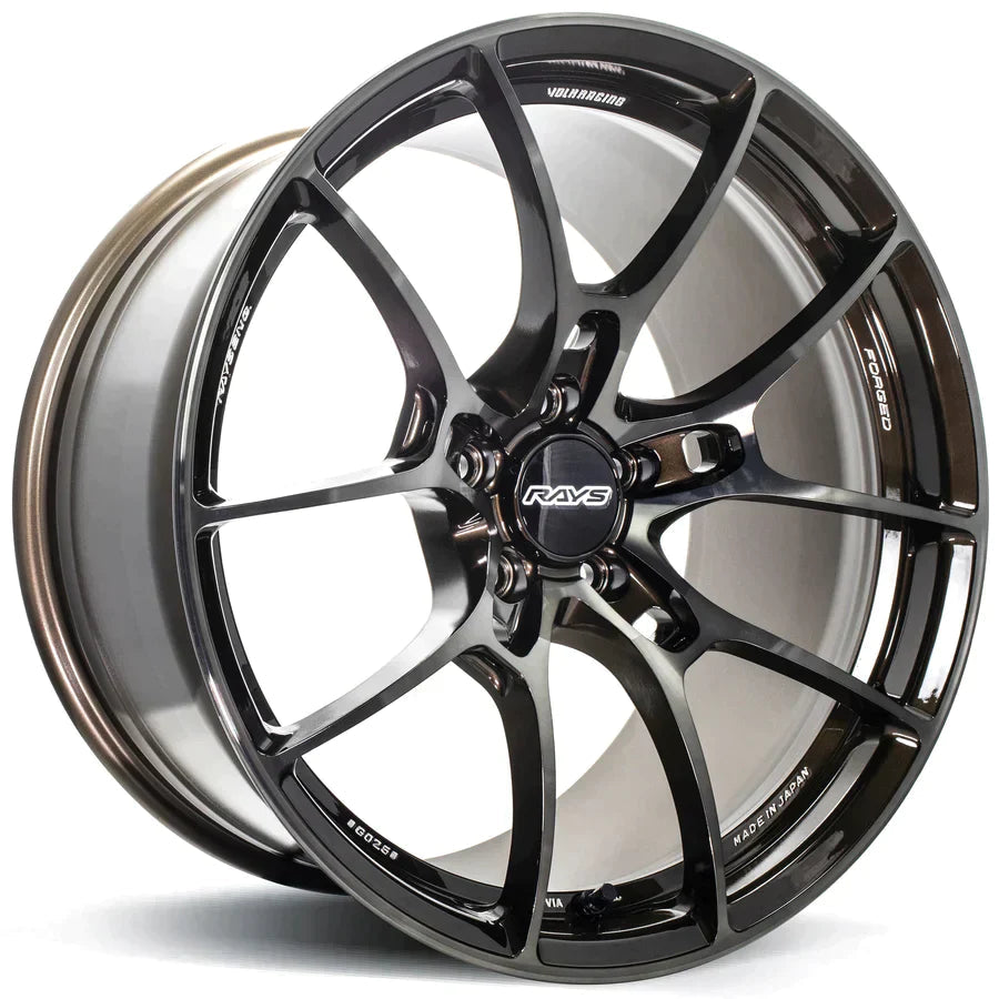 VOLK RACING G025 DA/C LIMITED 19x9.5 5-112 +25ET (DARK AMBER CLEAR / DC) (DA)