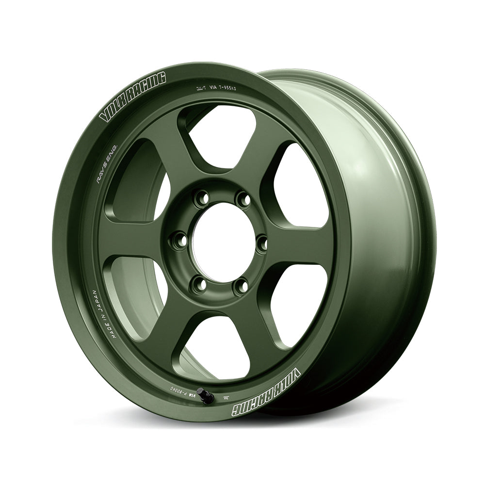 VOLK RACING TE37XT M-SPEC 18x9.0 6-139.7 +15ET (MATTE DARK GREEN) (MG)