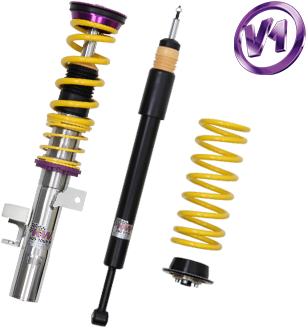 KW Coilover Kit V1 Volkswagen Golf SportWagen; 1.8T TSI