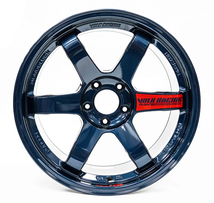 VOLK RACING TE37SL 18x9.5 5-114.3 +35ET (MAG BLUE) (BL)