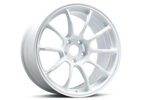 VOLK RACING ZE40 18x9.5 5-120 +40ET (DASH WHITE) (DW)