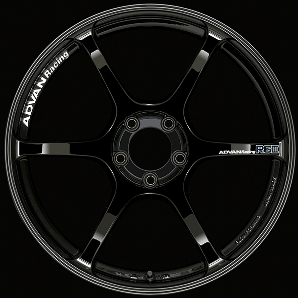 ADVAN RACING RGIII 18x10.0 5-114.3 +35ET (RACING GLOSS BLACK)