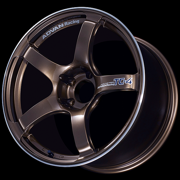ADVAN RACING TC4 18x9.5 5-100 +45ET (UMBER BRONZE METALLIC & RING) (UBR)