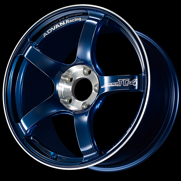 ADVAN RACING TC4 18x9.5 5-114.3 +35ET (RACING INDIGO BLUE / NO RING)