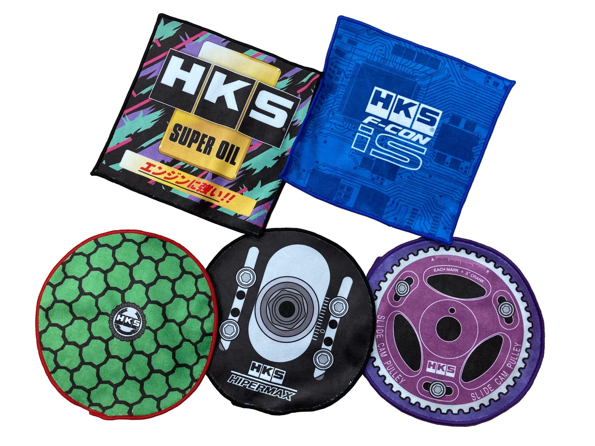 HKS MINI TOWEL ASSORT (5 pcs)